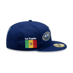 NEW ERA 59FIFTY MLB LOS ANGELES DODGERS MANY PATCH GORRA CERRADA NEGRA