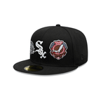 NEW ERA 59FIFTY MLB CHICAGO WHITE SOX MANY PATCH GORRA CERRADA NEGRA