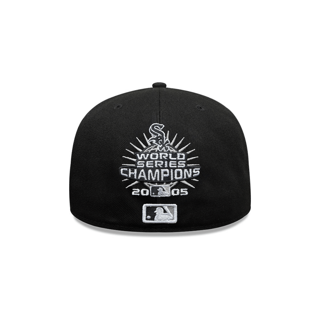 NEW ERA 59FIFTY MLB CHICAGO WHITE SOX MANY PATCH GORRA CERRADA NEGRA