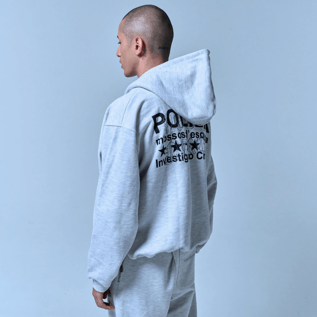 SINNERS POLIZIA GRAY BUZO GRIS