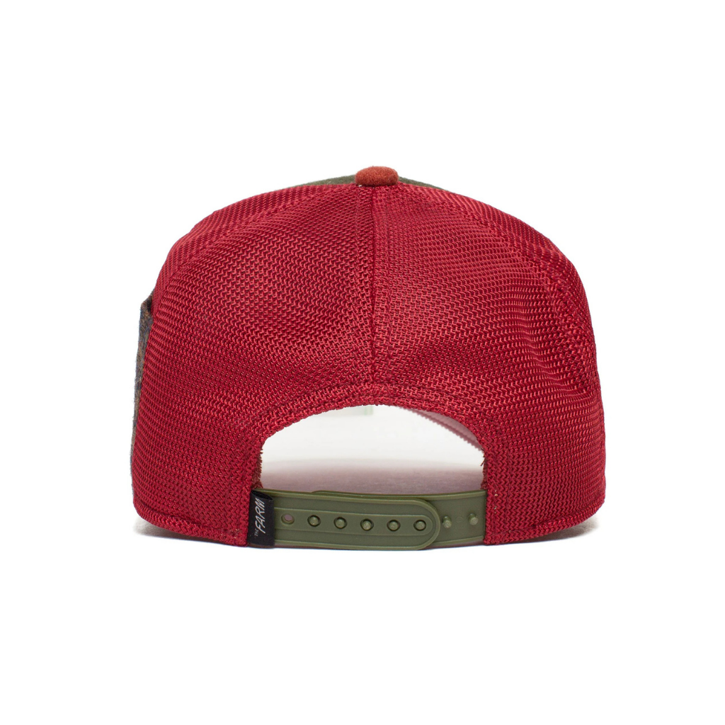 GOORIN BROS COCODRILO 'TRUNCHBULL' GORRA CAMIONERA AJUSTABLE VERDE