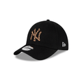 NEW ERA 9FORTY MLB NEW YORK YANKEES LEOPARD LOGO GORRA AJUSTABLE NEGRA