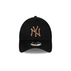 NEW ERA 9FORTY MLB NEW YORK YANKEES LEOPARD LOGO GORRA AJUSTABLE NEGRA