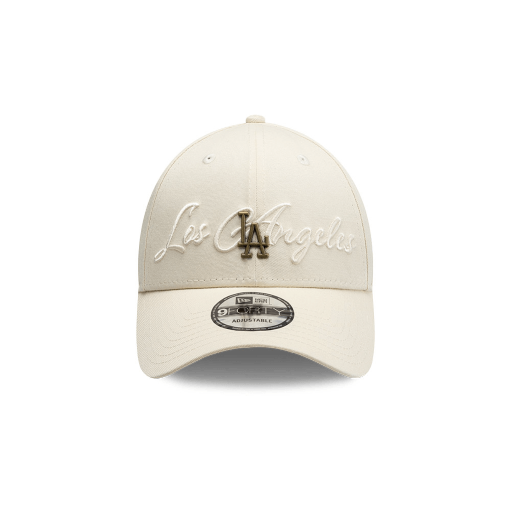 NEW ERA 9FORTY MLB LOS ANGELES DODGERS METAL CREST GORRA AJUSTABLE NEGRA