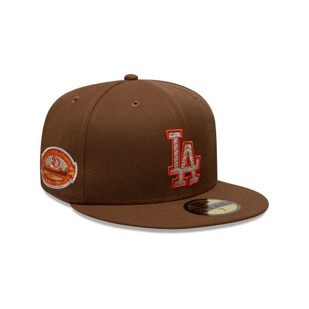 NEW ERA 59FIFTY MLB LOS ANGELES DODGERS SMOKY SIZZLE GORRA CERRADA CAFE