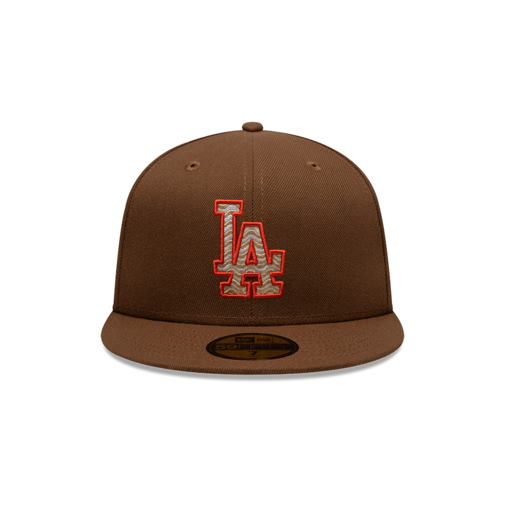 NEW ERA 59FIFTY MLB LOS ANGELES DODGERS SMOKY SIZZLE GORRA CERRADA CAFE