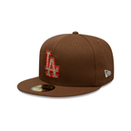 NEW ERA 59FIFTY MLB LOS ANGELES DODGERS SMOKY SIZZLE GORRA CERRADA CAFE