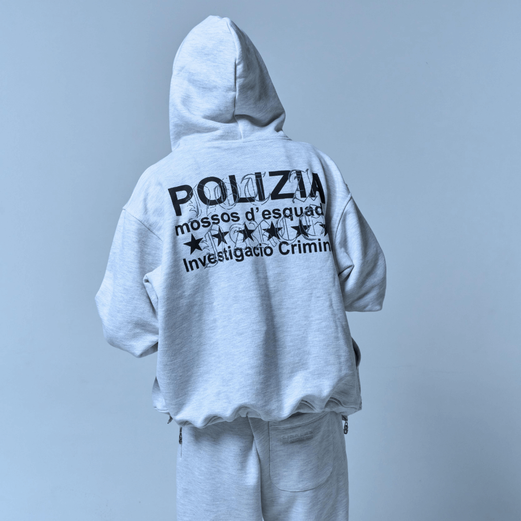 SINNERS POLIZIA GRAY BUZO GRIS