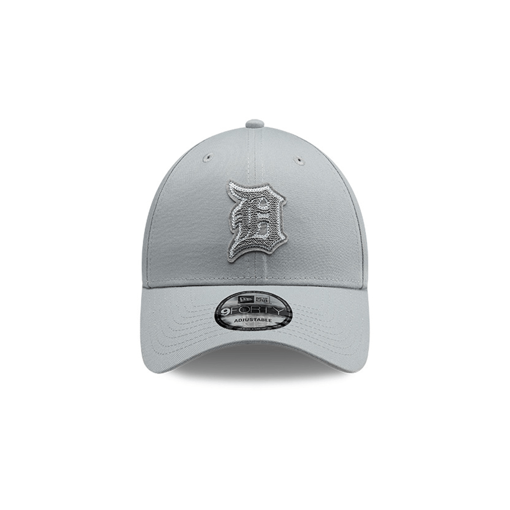 NEW ERA 9FORTY MLB DETROIT TIGERS MLB CHAINSTITCHING GORRA AJUSTABLE GRIS