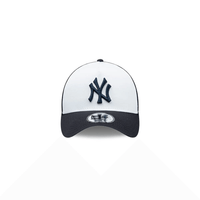 NEW ERA 9FORTY MLB NEW YORK YANKEES MESH EMBROIDERY GORRA AJUSTABLE CAMIONERA BLANCA