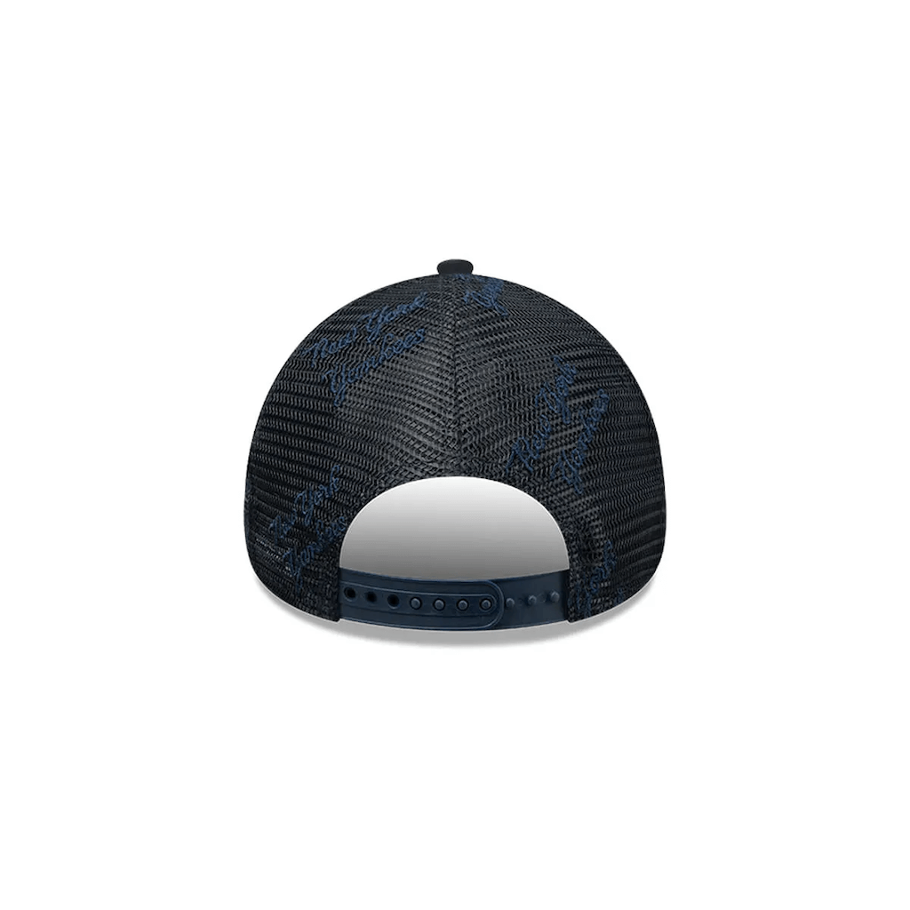 NEW ERA 9FORTY MLB NEW YORK YANKEES MESH EMBROIDERY GORRA AJUSTABLE CAMIONERA BLANCA