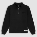 MONOIC TIMELESS V2 SACO QUARTER ZIP OVERSIZED NEGRO