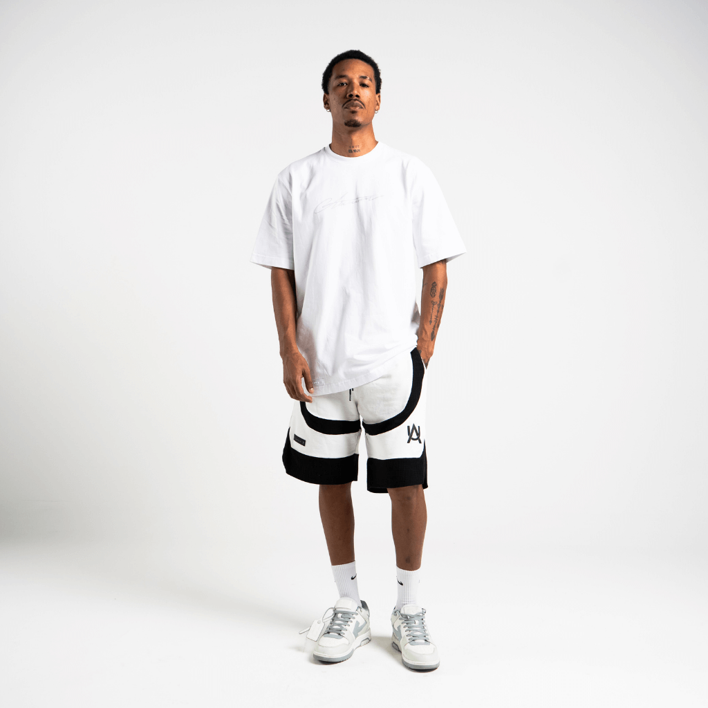 AURUM METROPOLIS III AURUM SIGNATURE CAMISETA SEMI OVERSIZED BLANCA