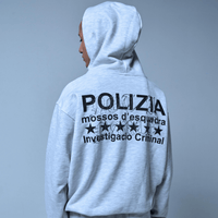 SINNERS POLIZIA GRAY BUZO GRIS