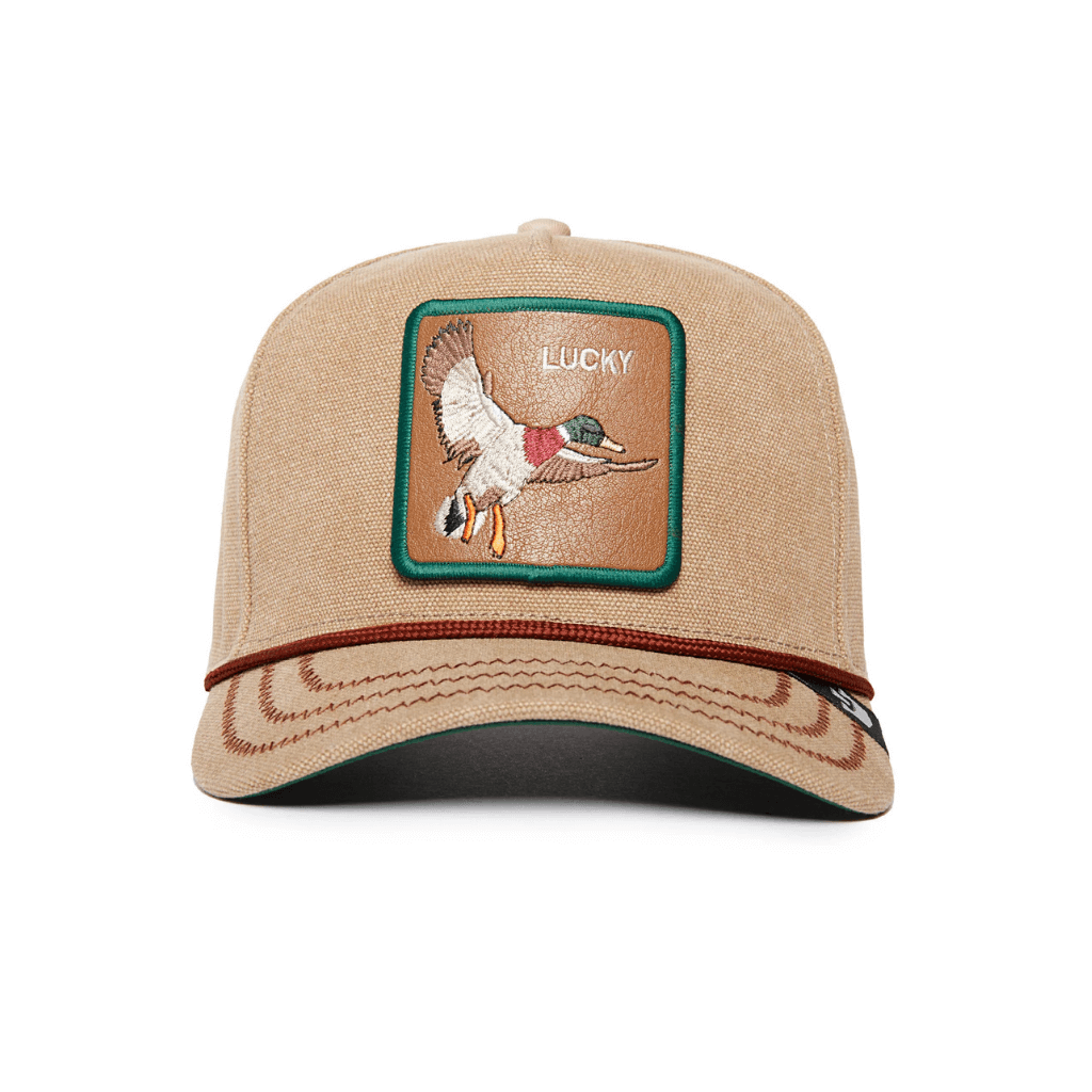 GOORIN BROS PATO LUCKY DUCK GORRA CAMIONERA AJUSTABLE BEIGE