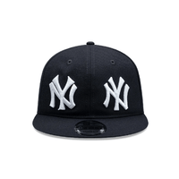 NEW ERA 9FIFTY MLB NEW YORK YANKEES DOUBLE LOGO GORRA AJUSTABLE AZUL