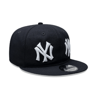 NEW ERA 9FIFTY MLB NEW YORK YANKEES DOUBLE LOGO GORRA AJUSTABLE AZUL