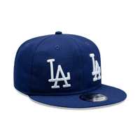 NEW ERA 9FIFTY MLB LOS ANGELES DODGERS DOUBLE LOGO GORRA AJUSTABLE AZUL