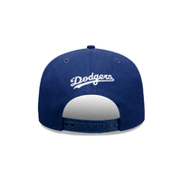 NEW ERA 9FIFTY MLB LOS ANGELES DODGERS DOUBLE LOGO GORRA AJUSTABLE AZUL