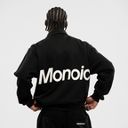 MONOIC TIMELESS V2 SACO QUARTER ZIP OVERSIZED NEGRO