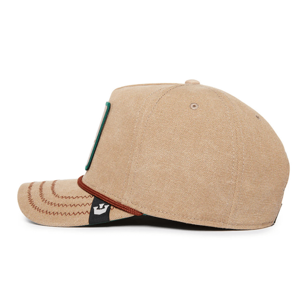 GOORIN BROS PATO LUCKY DUCK GORRA CAMIONERA AJUSTABLE BEIGE