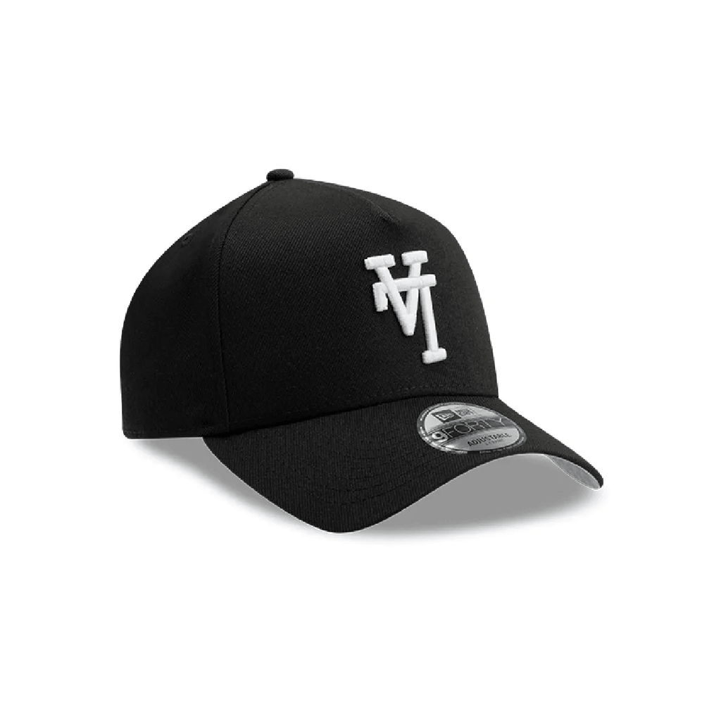 NEW ERA 9FORTY A-FRAME MLB LOS ANGELES DODGERS JAPAN UPSIDEDOWN REVERSE LOGO GORRA AJUSTABLE NEGRA