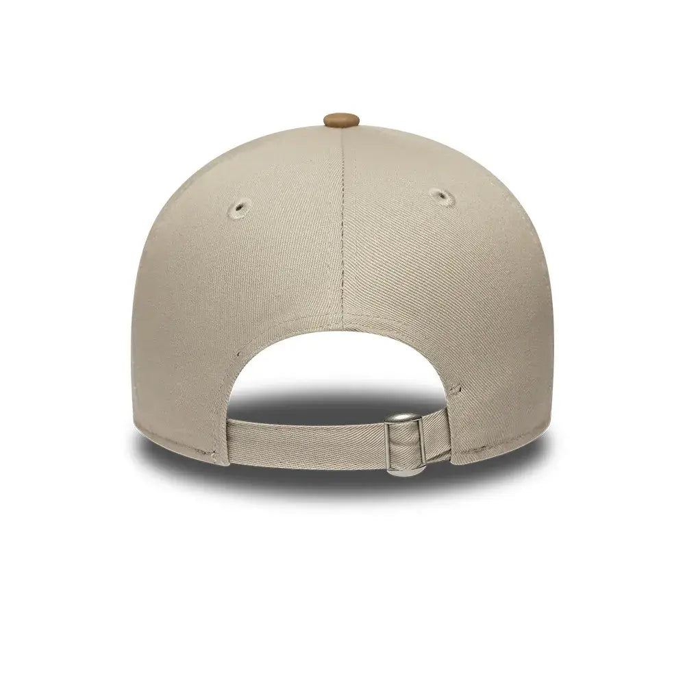 NEW ERA 9FORTY A-FRAME MLB LOS ANGELES DODGERS MOCHA MOUSSE GORRA AJUSTABLE BEIGE