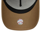 NEW ERA 9FORTY A-FRAME MLB LOS ANGELES DODGERS MOCHA MOUSSE GORRA AJUSTABLE BEIGE