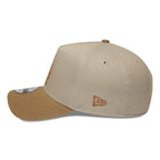 NEW ERA 9FORTY A-FRAME MLB LOS ANGELES DODGERS MOCHA MOUSSE GORRA AJUSTABLE BEIGE