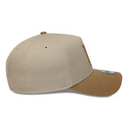 NEW ERA 9FORTY A-FRAME MLB LOS ANGELES DODGERS MOCHA MOUSSE GORRA AJUSTABLE BEIGE