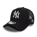 NEW ERA 9FORTY A-FRAME MLB NEW YORK YANKEES DAMAGED TWILL GORRA AJUSTABLE NEGRA