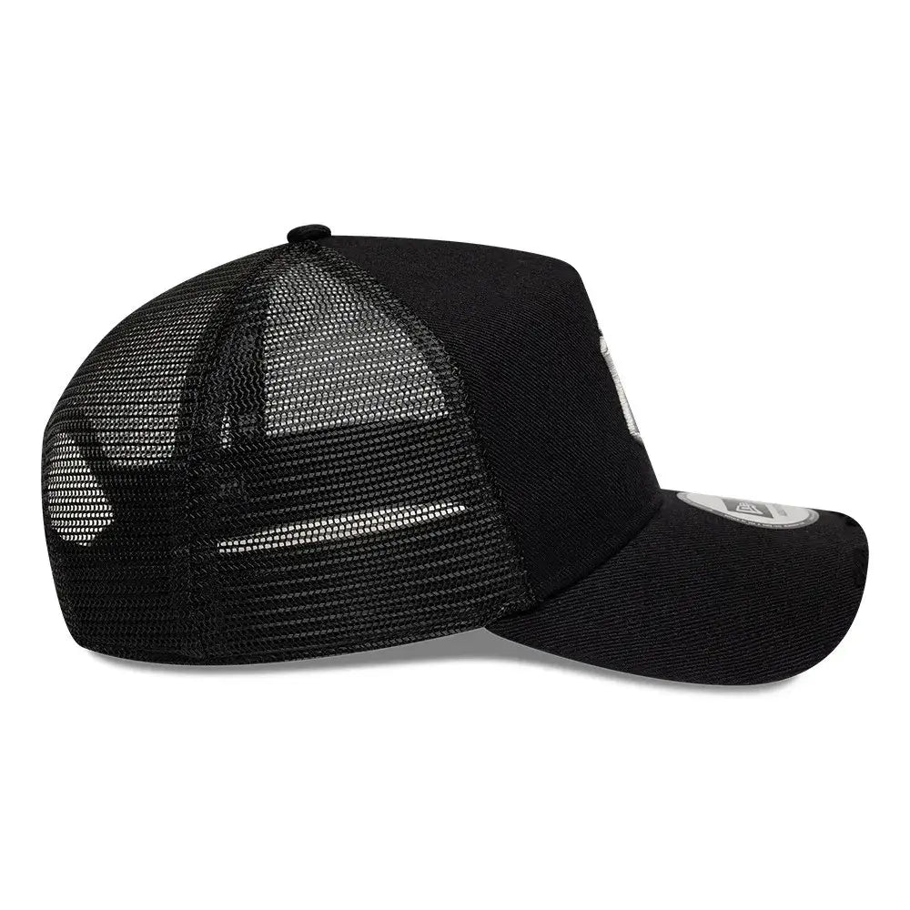 NEW ERA 9FORTY A-FRAME MLB NEW YORK YANKEES DAMAGED TWILL GORRA AJUSTABLE NEGRA