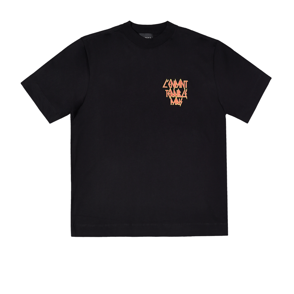 SINNERS FREE JESUS DEF SINNERS CAMISETA OVERSIZE NEGRA