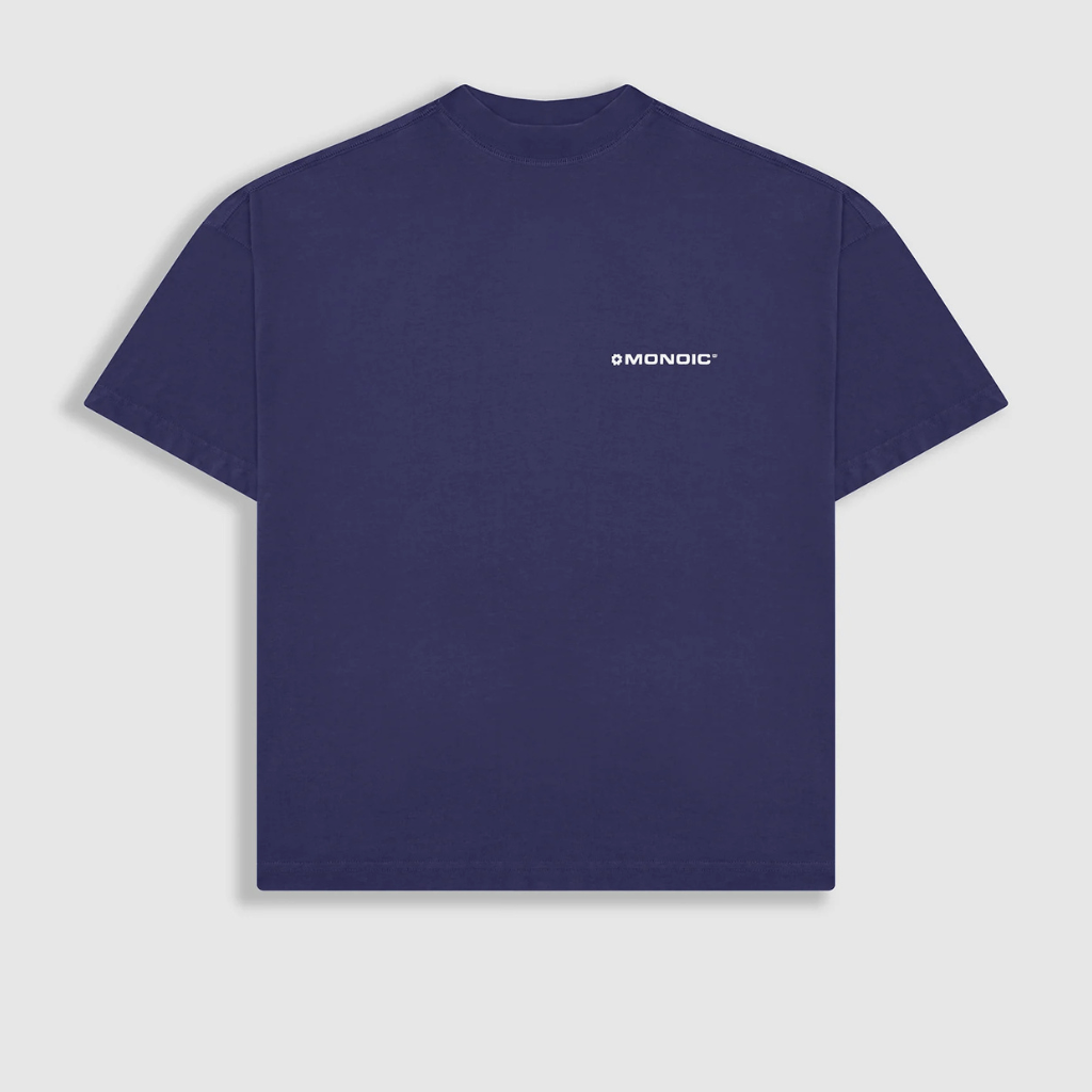MONOIC TIMELESS V3 CAMISETA BOXY FIT AZUL