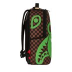 MORRAL SPRAYCOLOMBIA GREEN MONEY BEAR SPLIT BACKPACK VERDE