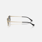GAFAS RAYBAN EMY BIO-BASED LENTE NEGRO OSCURO MARCO DORADO