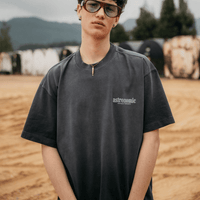 ASTRONOMIC CAN I GET A RIDE? ROAD SUPPLY CAMISETA OVERSIZED GRIS