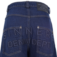 SINNERS RAW DENIM PANTS