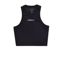 SINNERS TANK TOP MUJER NEGRO