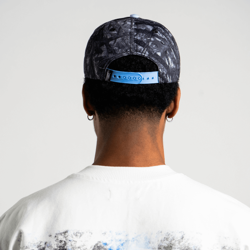 AURUM METROPOLIS III BLUE CAMO CAP GORRA AJUSTABLE AZUL