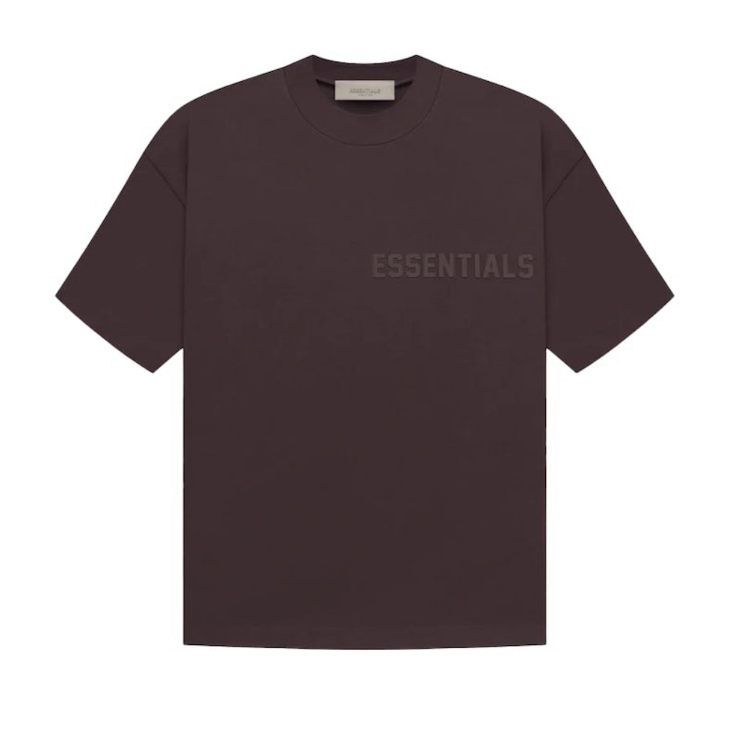 FEAR OF GOD ESSENTIALS CAMISETA OVERSIZE BASICA MORADA OSCURO