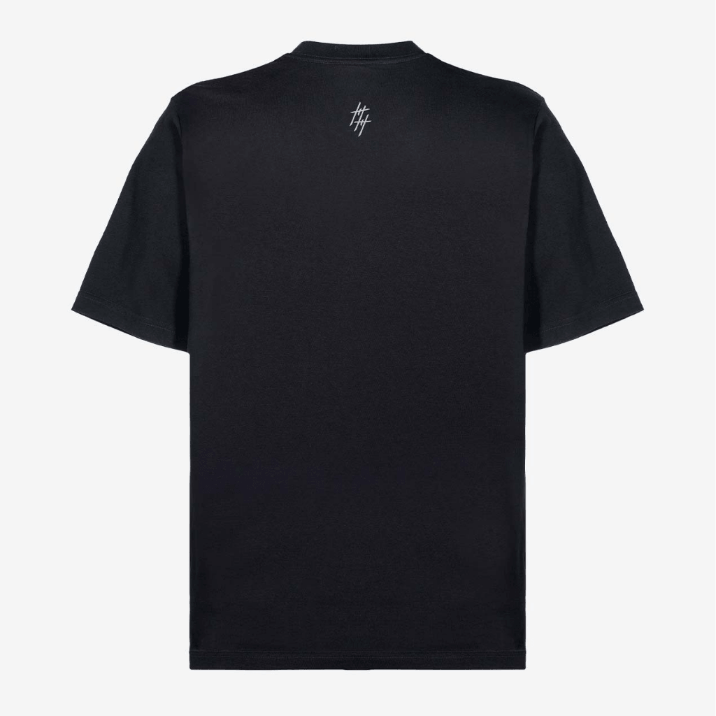 CULTURE WISE KONBINI CAMISETA NEGRA CRURSIVE LOGO CLASSIC GRIS