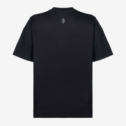CULTURE WISE KONBINI CAMISETA NEGRA CRURSIVE LOGO CLASSIC GRIS