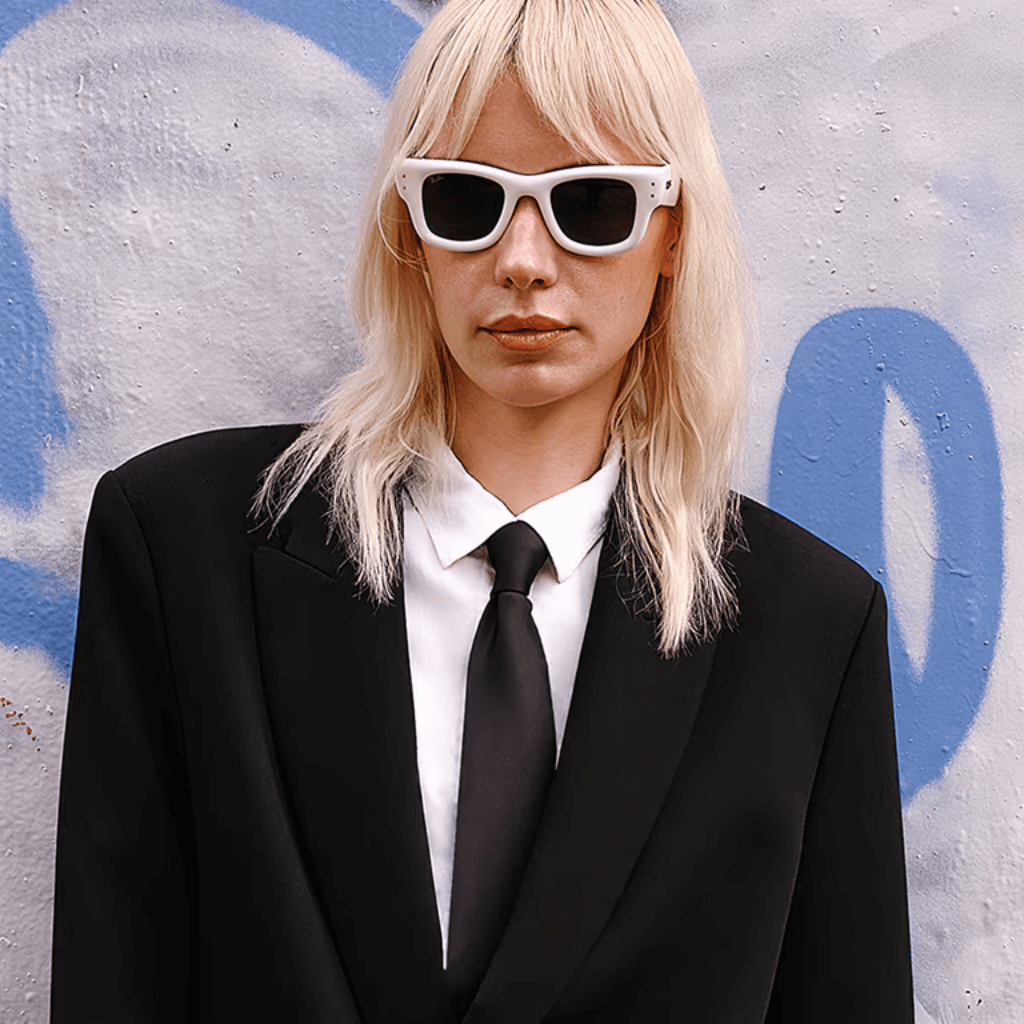 GAFAS RAYBAN X A$AP WAYFARER PUFFER BLANCAS
