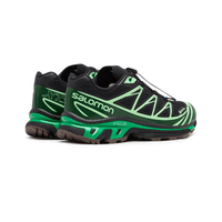 TENIS SALOMON XT-6 GORE TEX "BLACK EDEN" NEGRO / VERDE