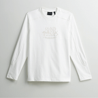 AP CROWN HILOS SAGRADOS LIAH CAMISETA MANGA LARGA REGULAR BLANCA