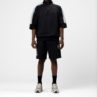 AP CROWN GODS LANGUAGE GRID SHORTS NEGROS