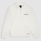 MONOIC TIMELESS V2 SACO QUARTER ZIP OVERSIZED BLANCO