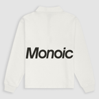 MONOIC TIMELESS V2 SACO QUARTER ZIP OVERSIZED BLANCO