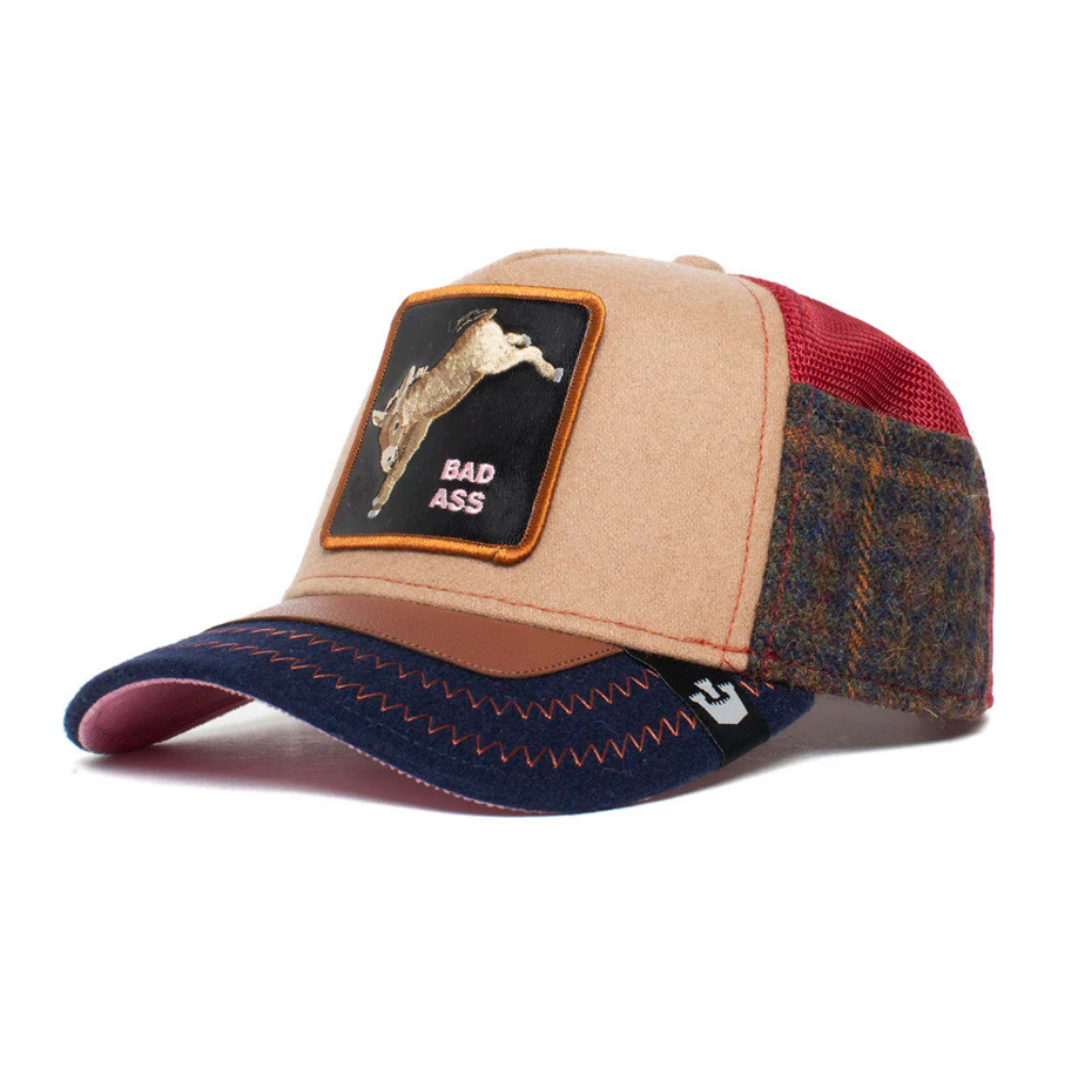 GOORIN BROS BURRO 'DETENTION SEEKER' GORRA CAMIONERA AJUSTABLE BEIGE